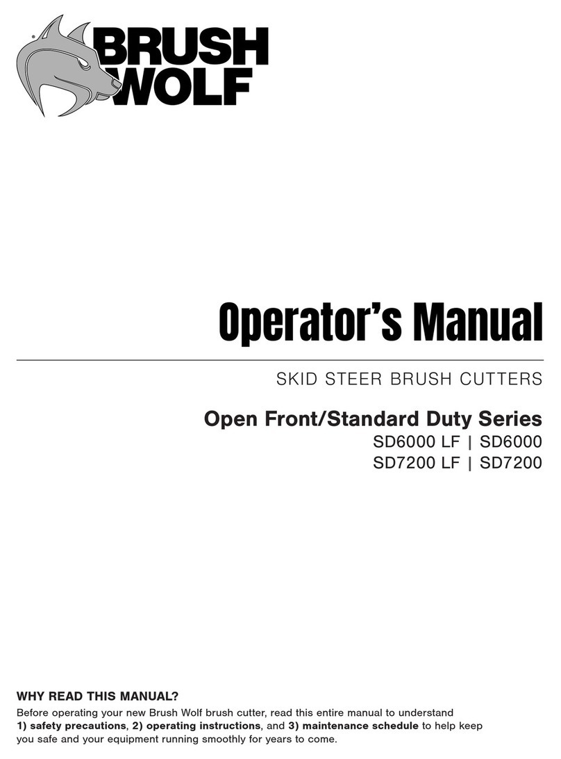 Brush Wolf Open Front Series User manual