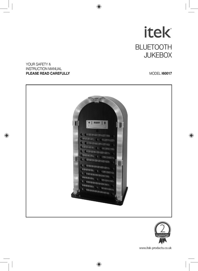 Itek I60017 Mounting instructions