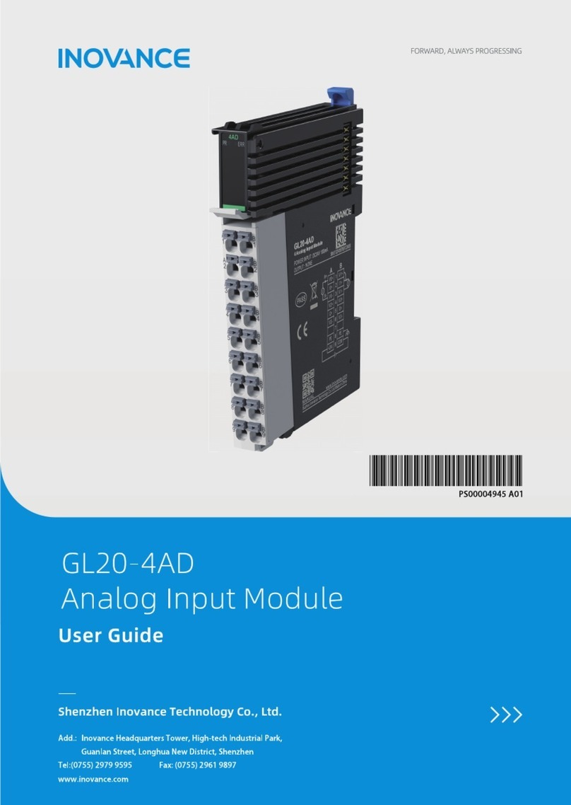 Inovance GL20-4AD User manual