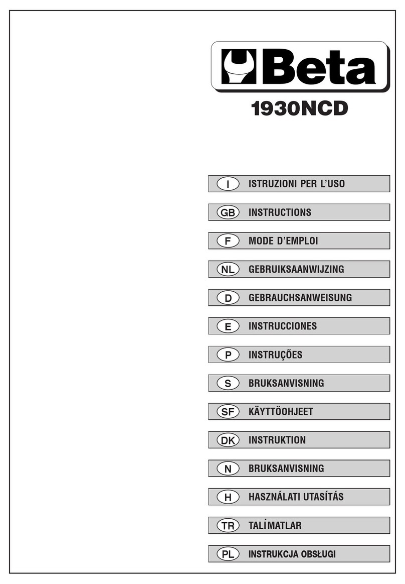 Beta 1930NCD instructions