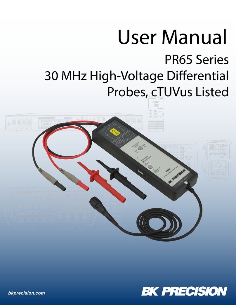B+K precision PR65 Series User manual