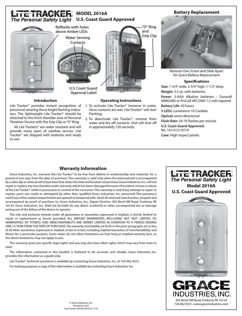 Lite Tracker 2016A User manual