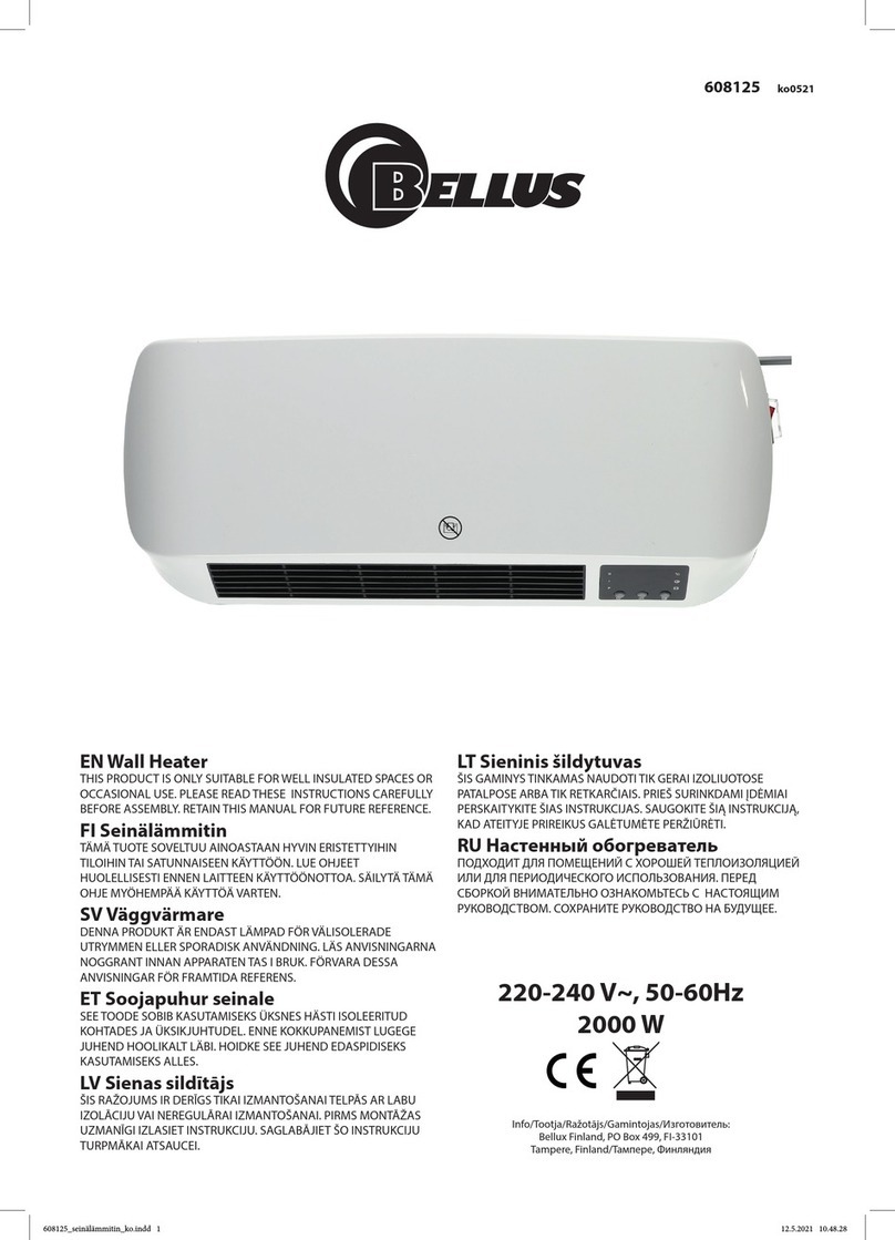 Bellus 608125 manual