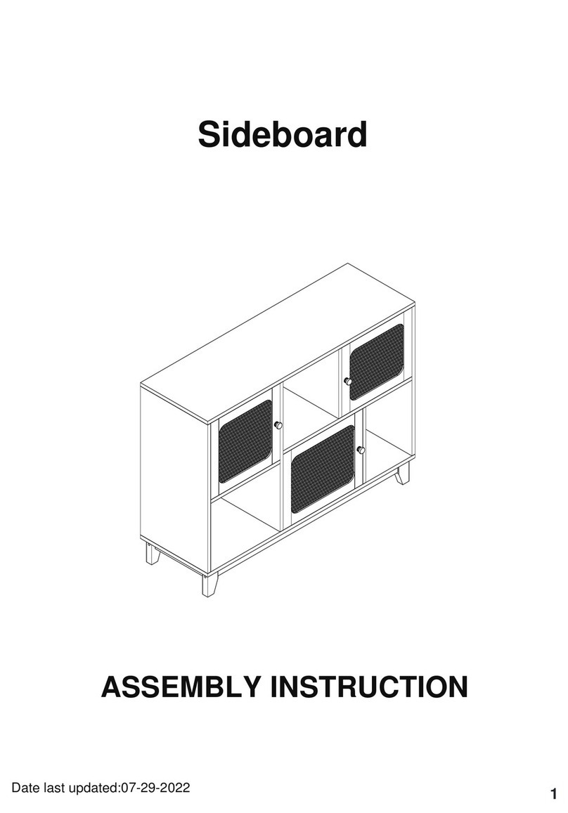 Baxton Elsbeth LC22040705 Assembly instruction