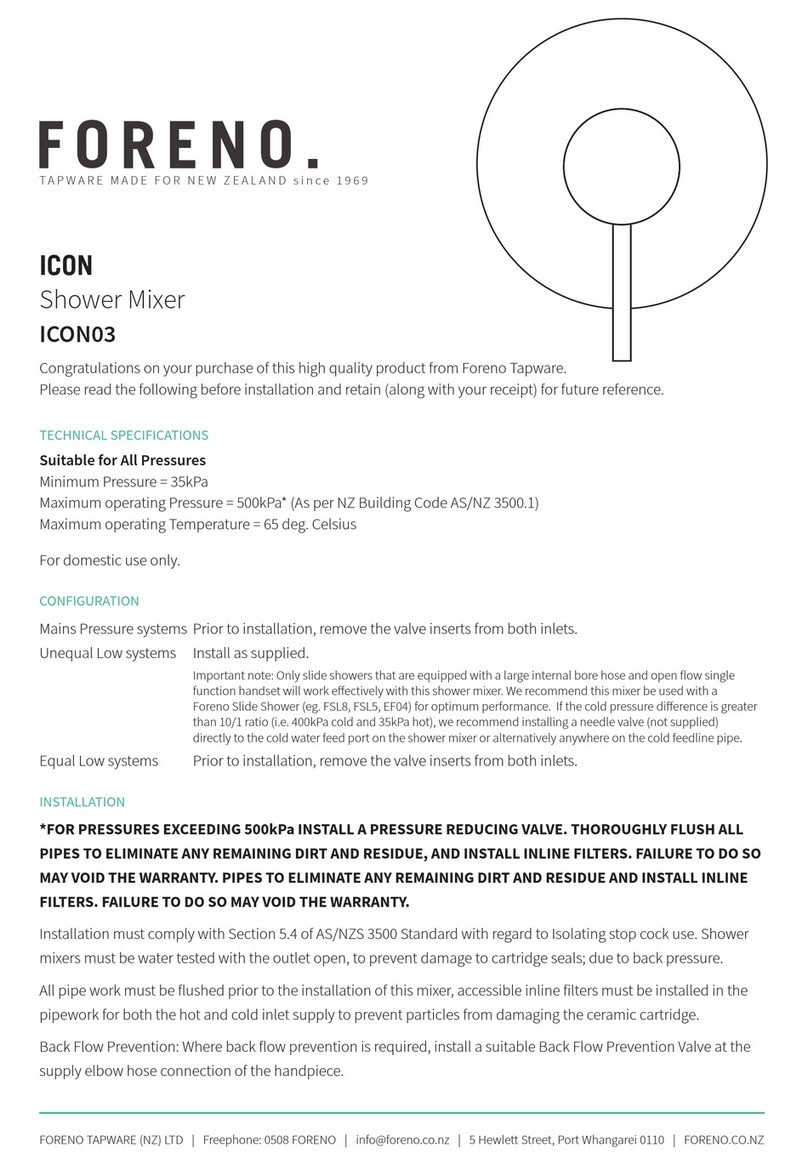 FORENO ICON03 instructions