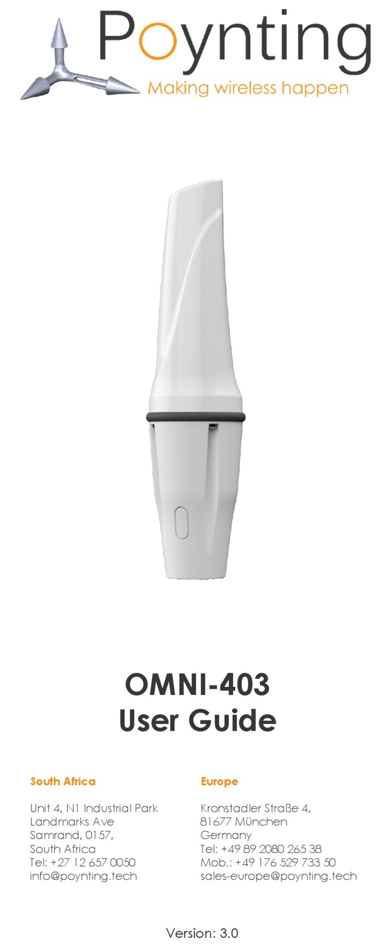 Poynting OMNI-403 user guide