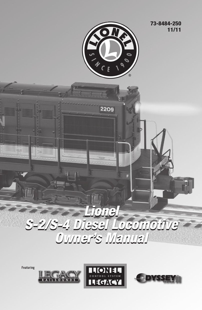 Lionel ALCo S-4 owner's manual