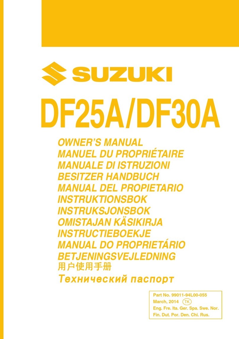 Suzuki DF25A 2014 owner's manual