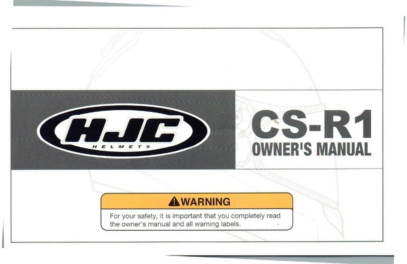 HJC CS-R1 owner's manual