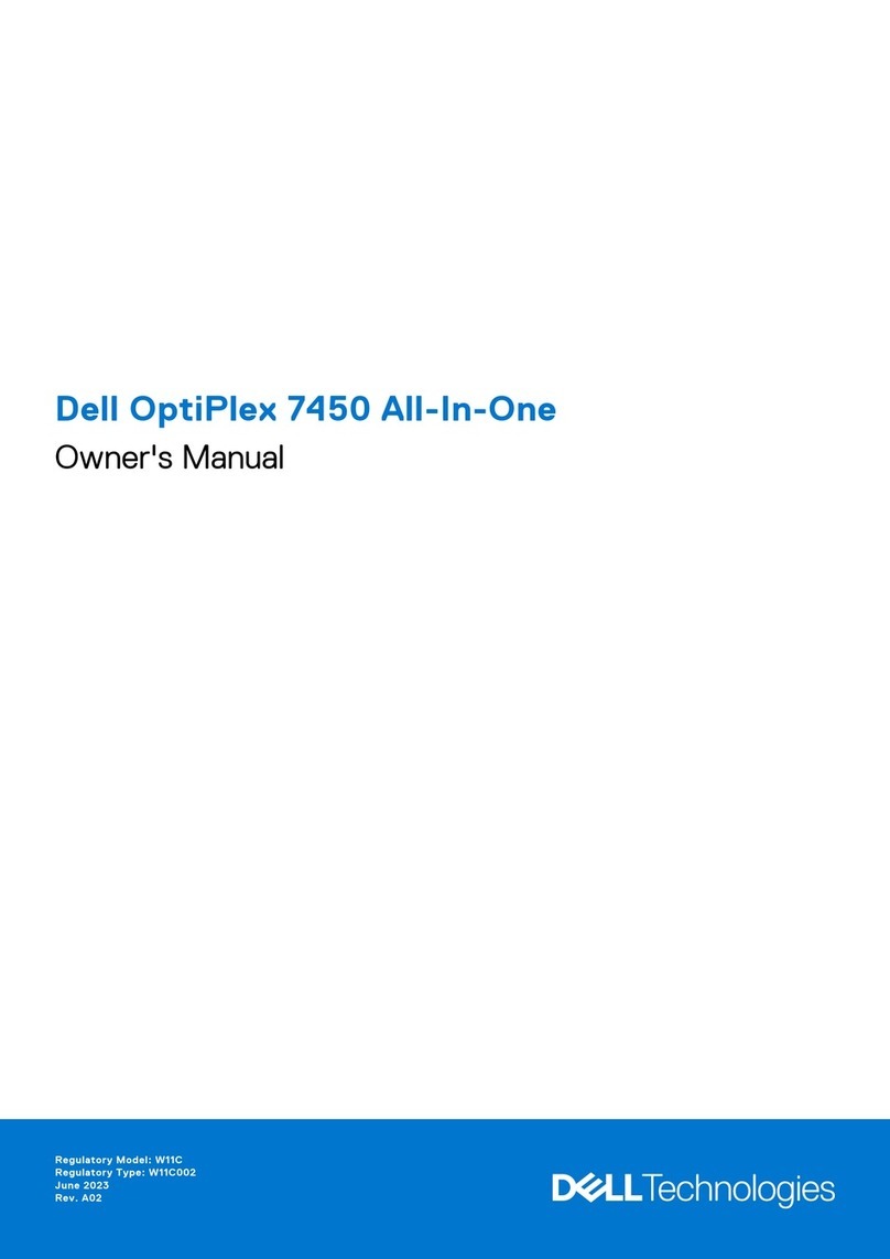 Dell OptiPlex 7450 User manual