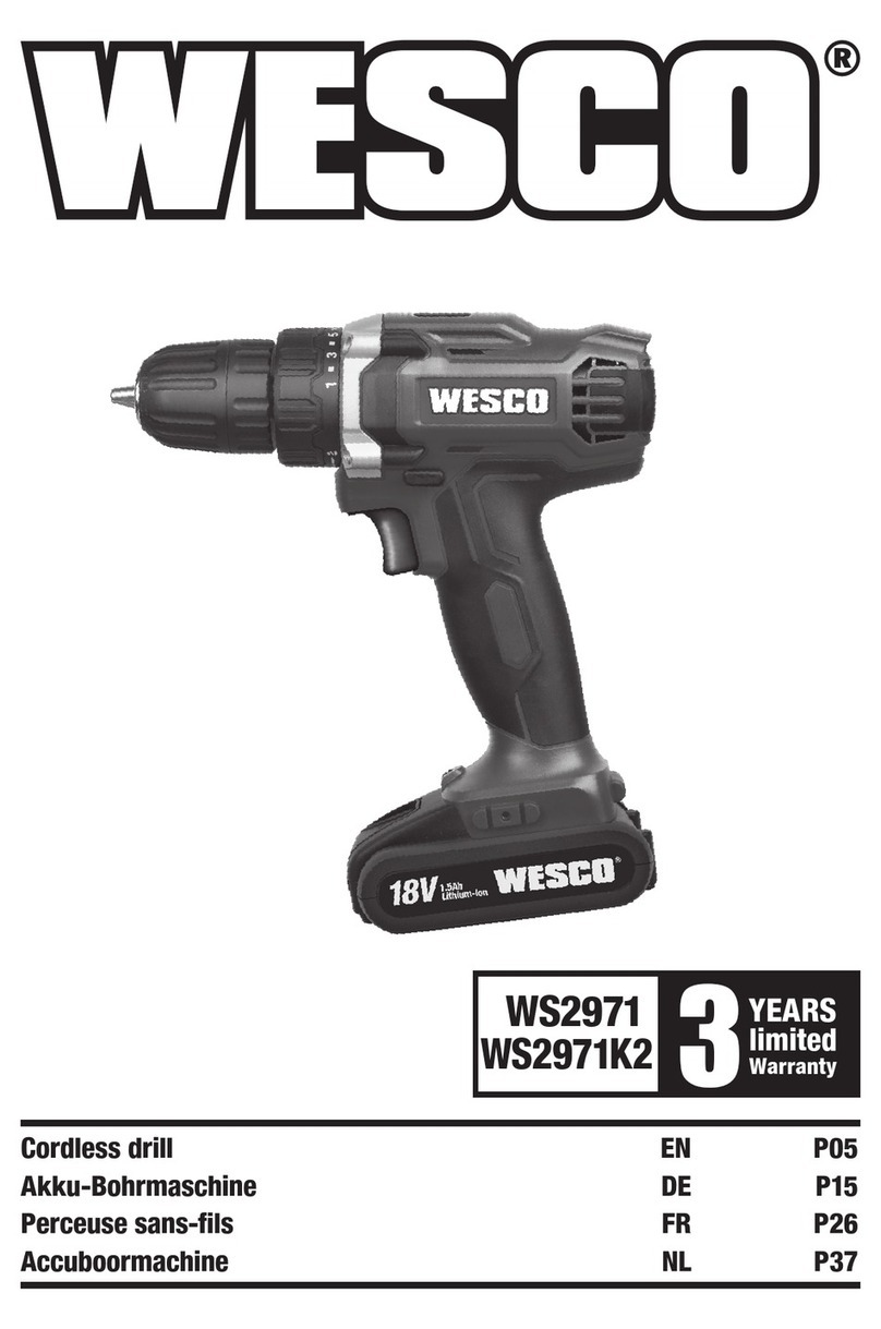 Wesco WS2971 manual