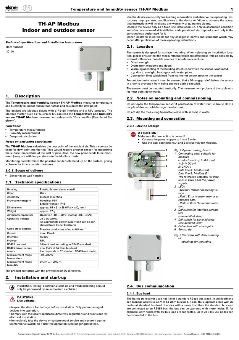 elsner elektronik 30170 User manual