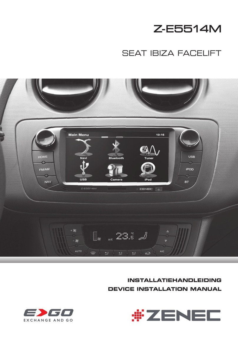 ZENEC Z-E5514M User manual