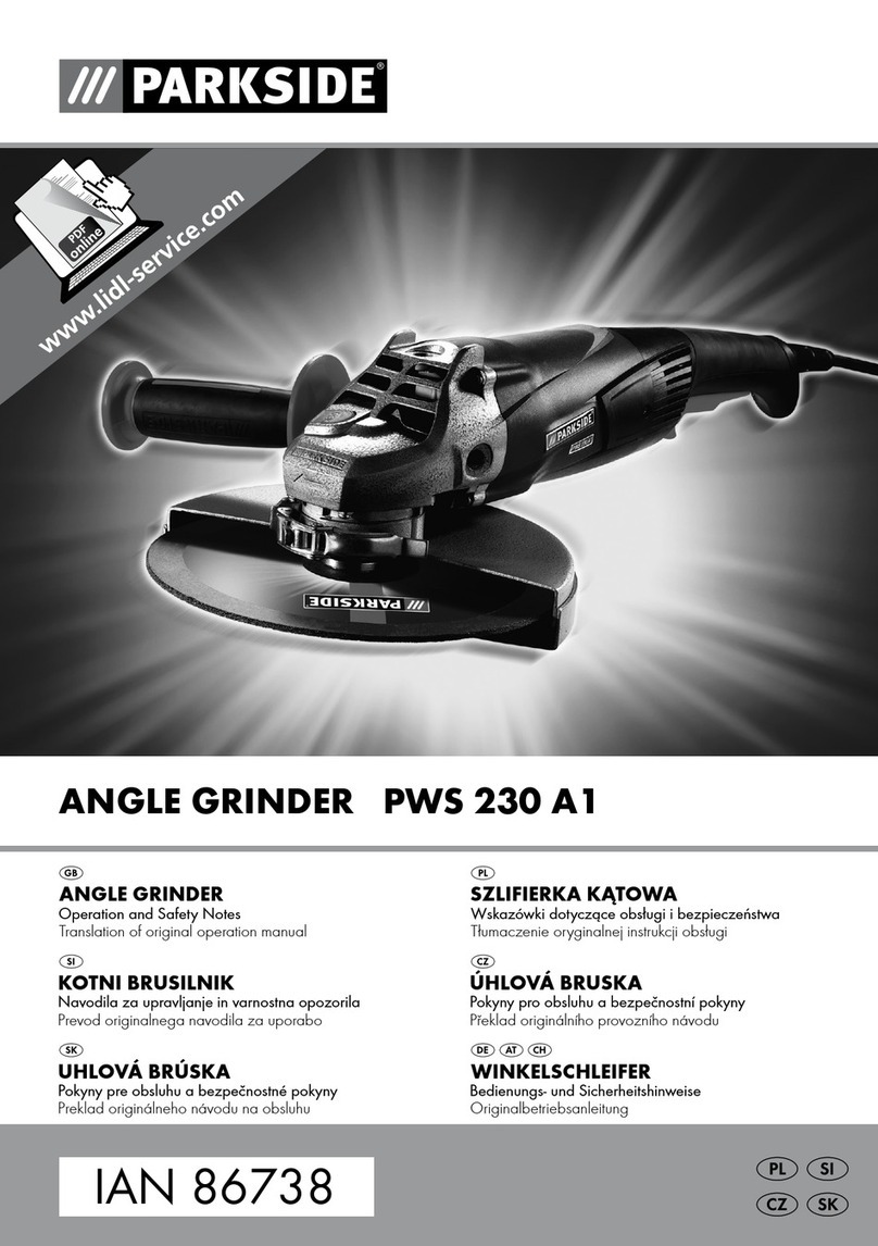 Parkside 86738 User manual