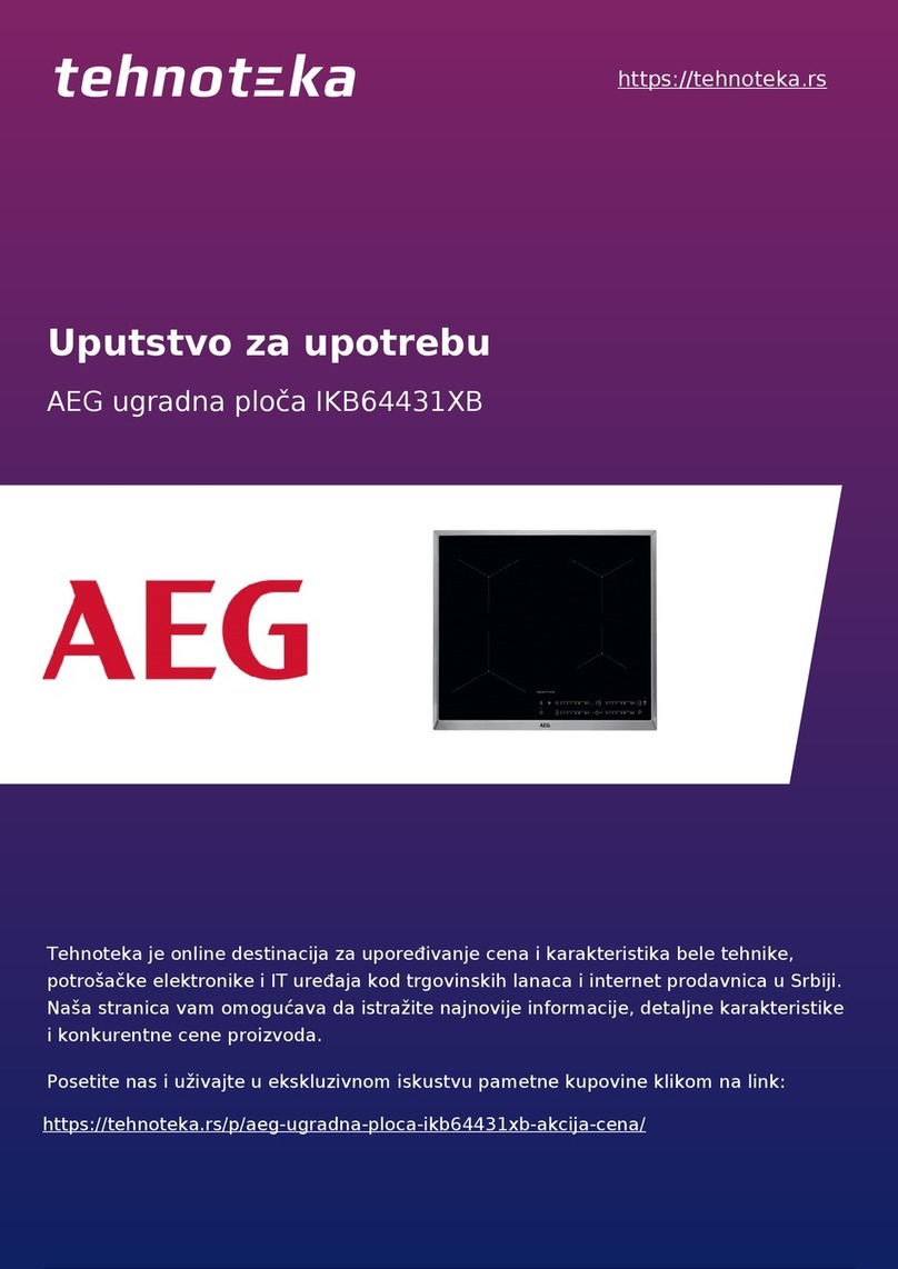 AEG IKB64431XB User manual