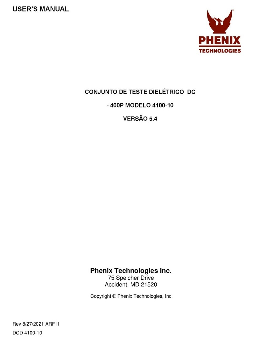 Phenix Technologies 400P User manual Phenix Technologies 400P User manual