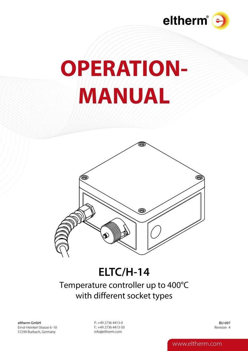 eltherm ELTC/H-14 User manual eltherm ELTC/H-14 User manual