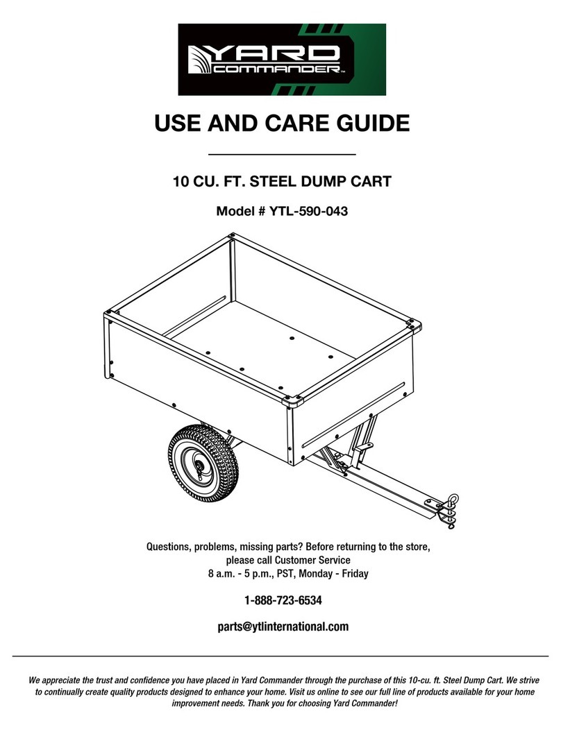 YARD Commander YTL-590-043 User manual