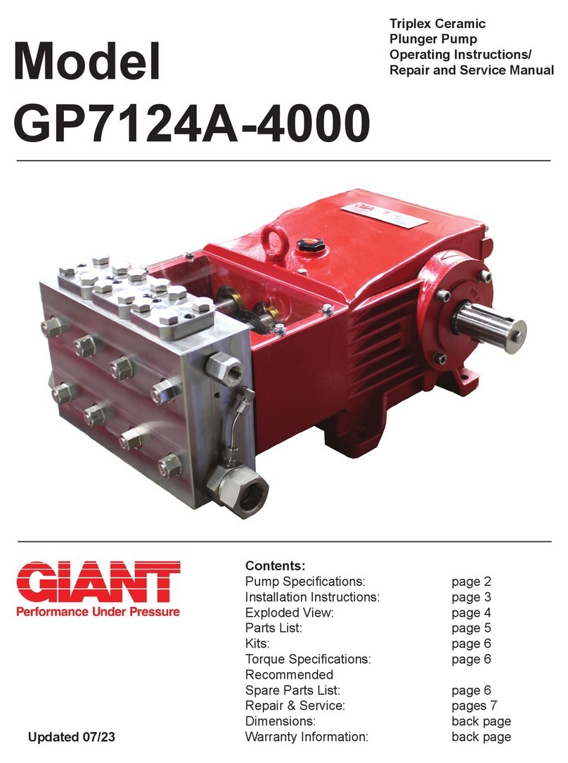 Giant GP7124A-4000 User manual