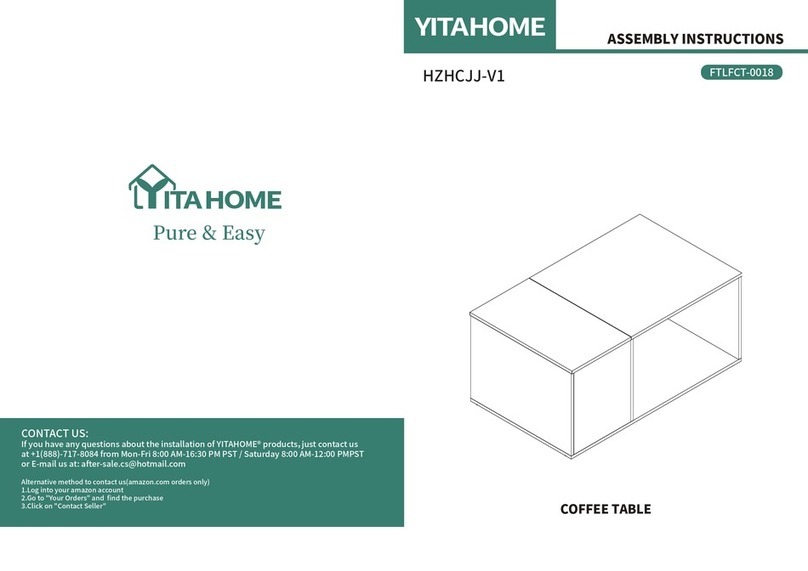 YitaHome FTLFCT-0018 User manual YitaHome FTLFCT-0018 User manual