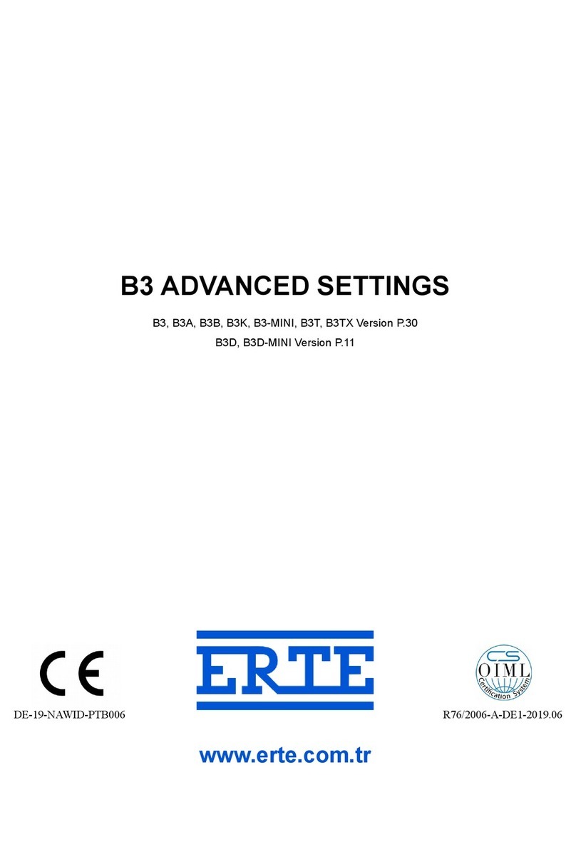 ERTE B3 manual