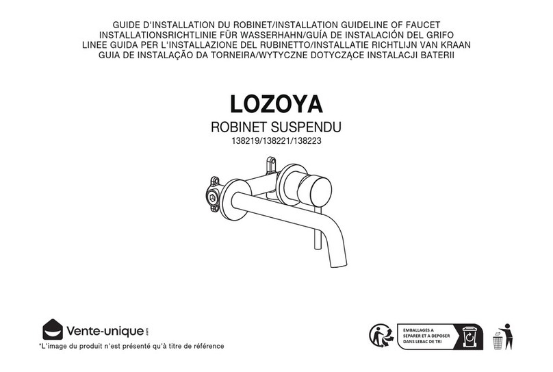 Vente Unique LOZOYA 138219 Service manual