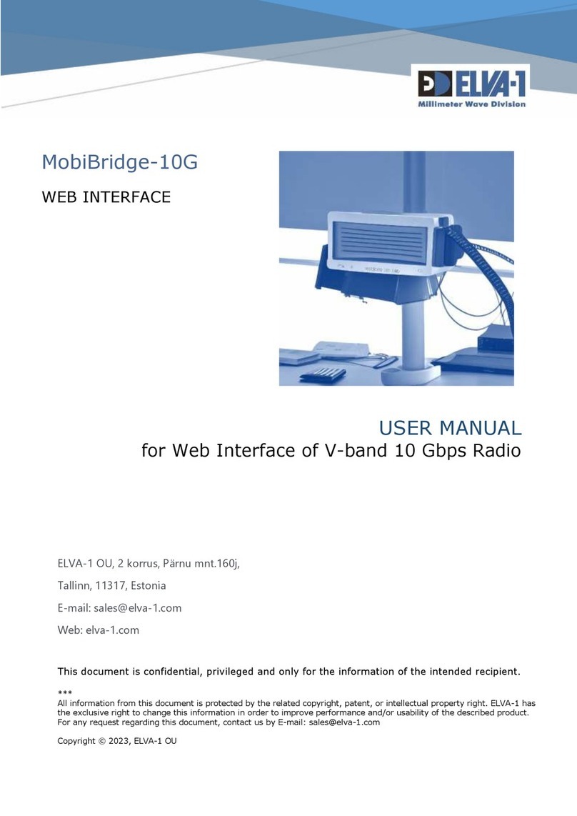 ELVA-1 MobiBridge-10G user manual