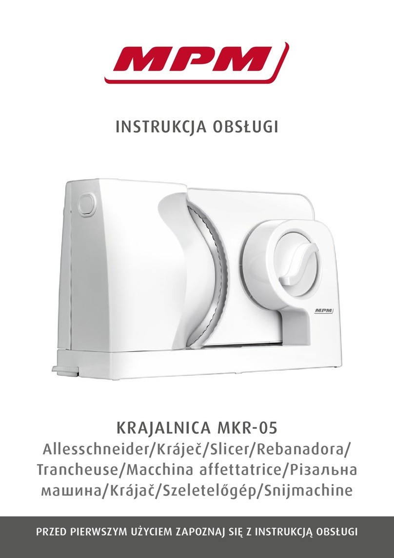 MPM MKR-05 User manual