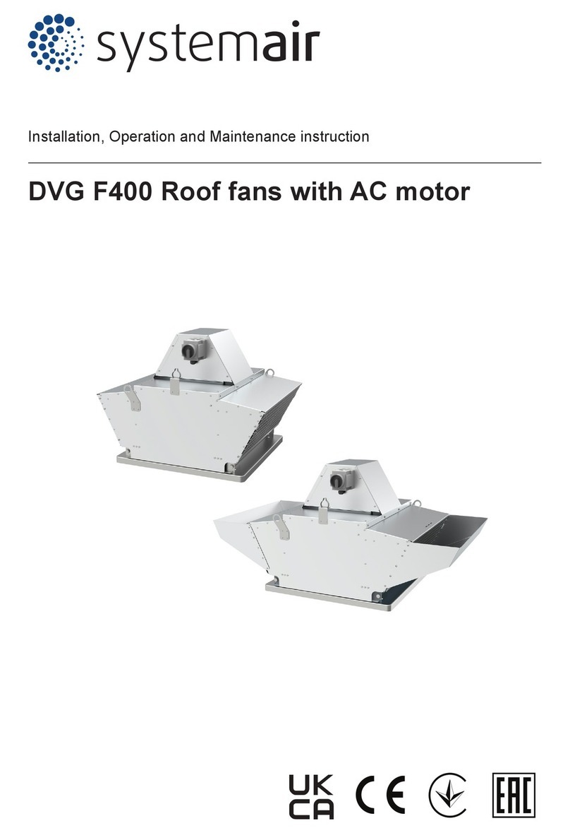 System air DVG F400 Manual