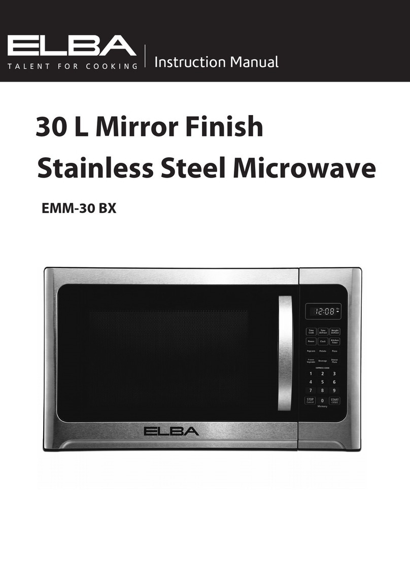 Elba EMM-30 BX instruction manual