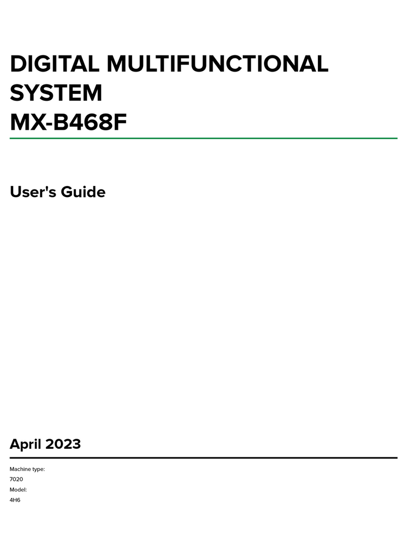 Lexmark MX-B468F User manual