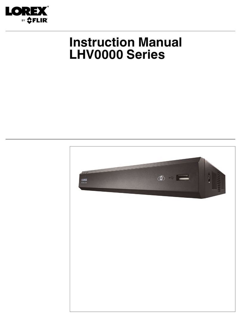 FLIR LOREX LHV0000 Series User manual
