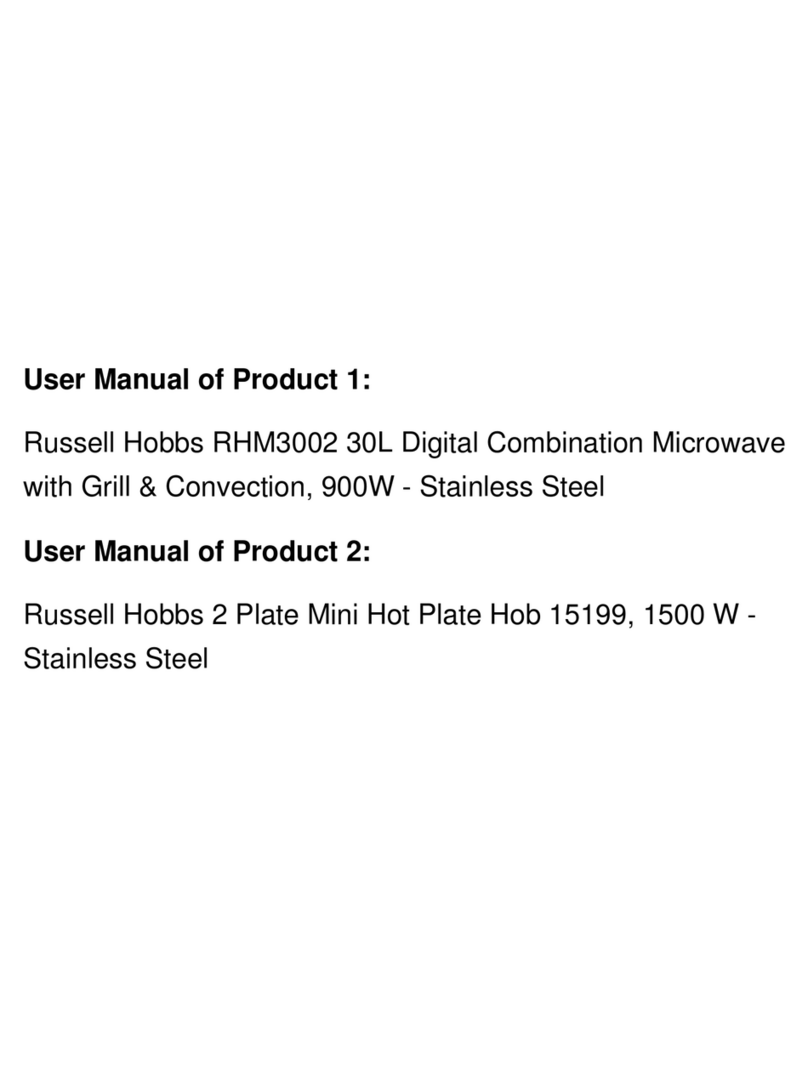Russell Hobbs RHM3002 user manual