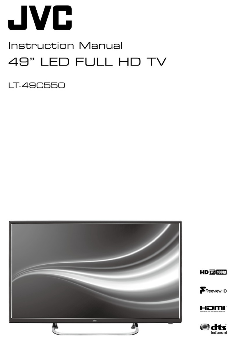 JVC LT-49C550 User manual