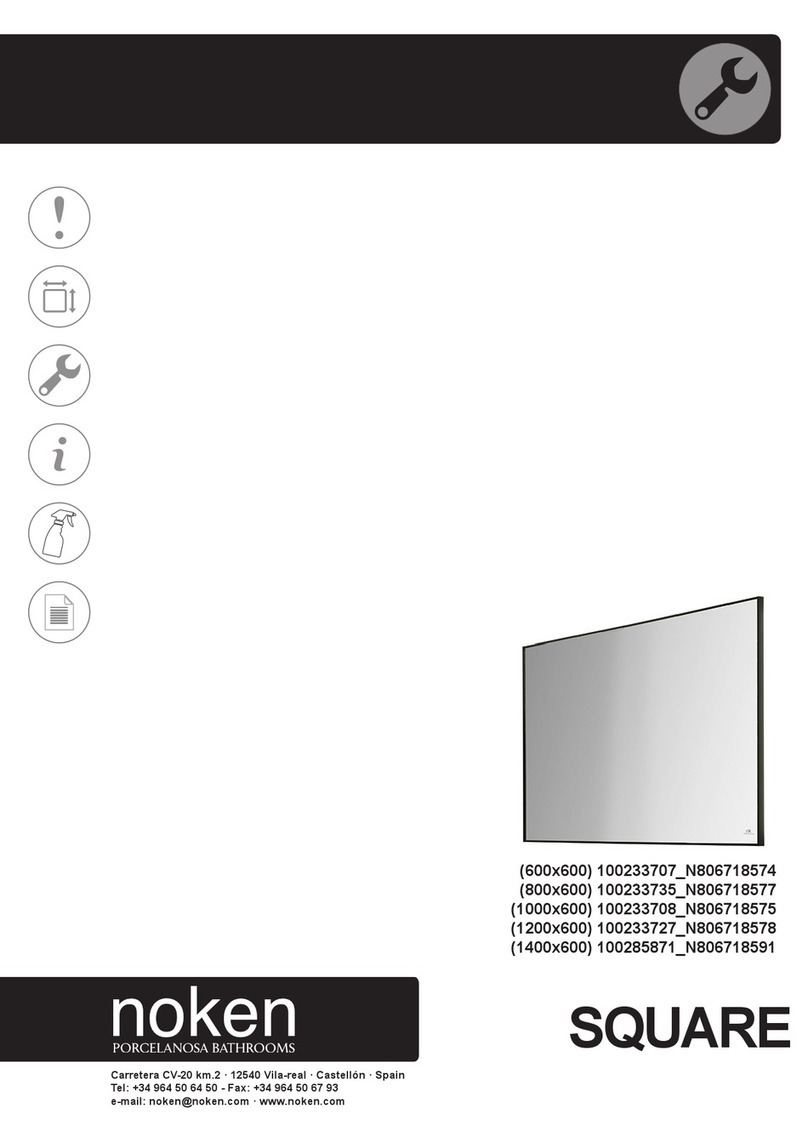 noken SQUARE 100233707 manual
