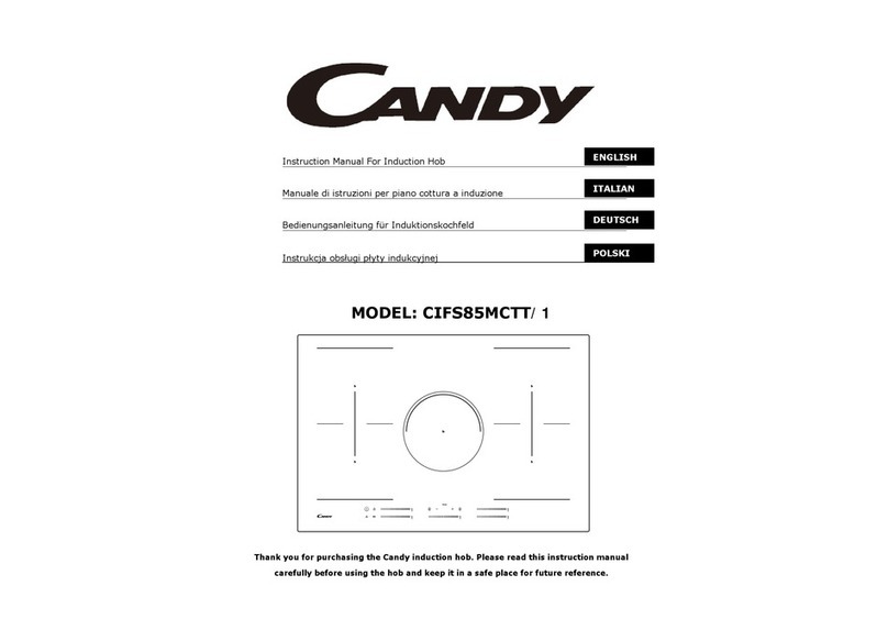 Candy CIFS85MCTT/1 User manual