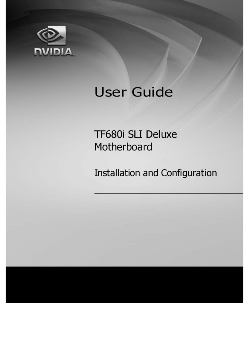 Nvidia TF680i SLI Deluxe User manual