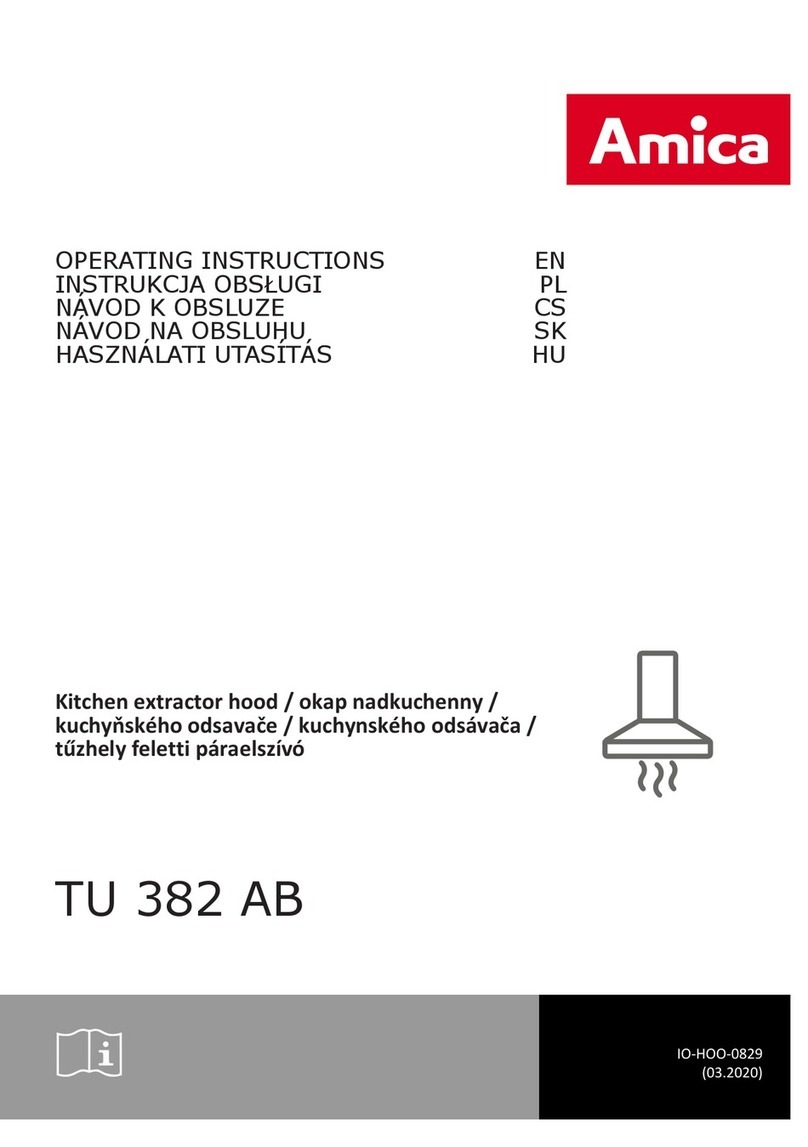 Amica TU 382 AB User manual