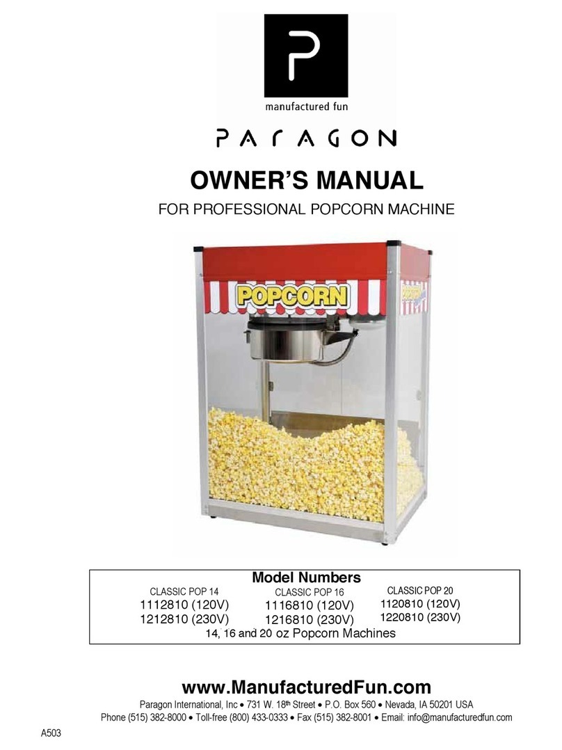 Paragon CLASSIC POP 14 User manual