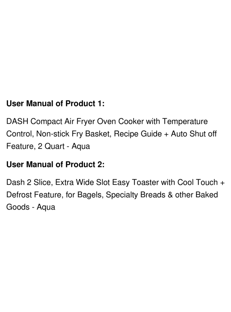 Dash DCAF150 User manual