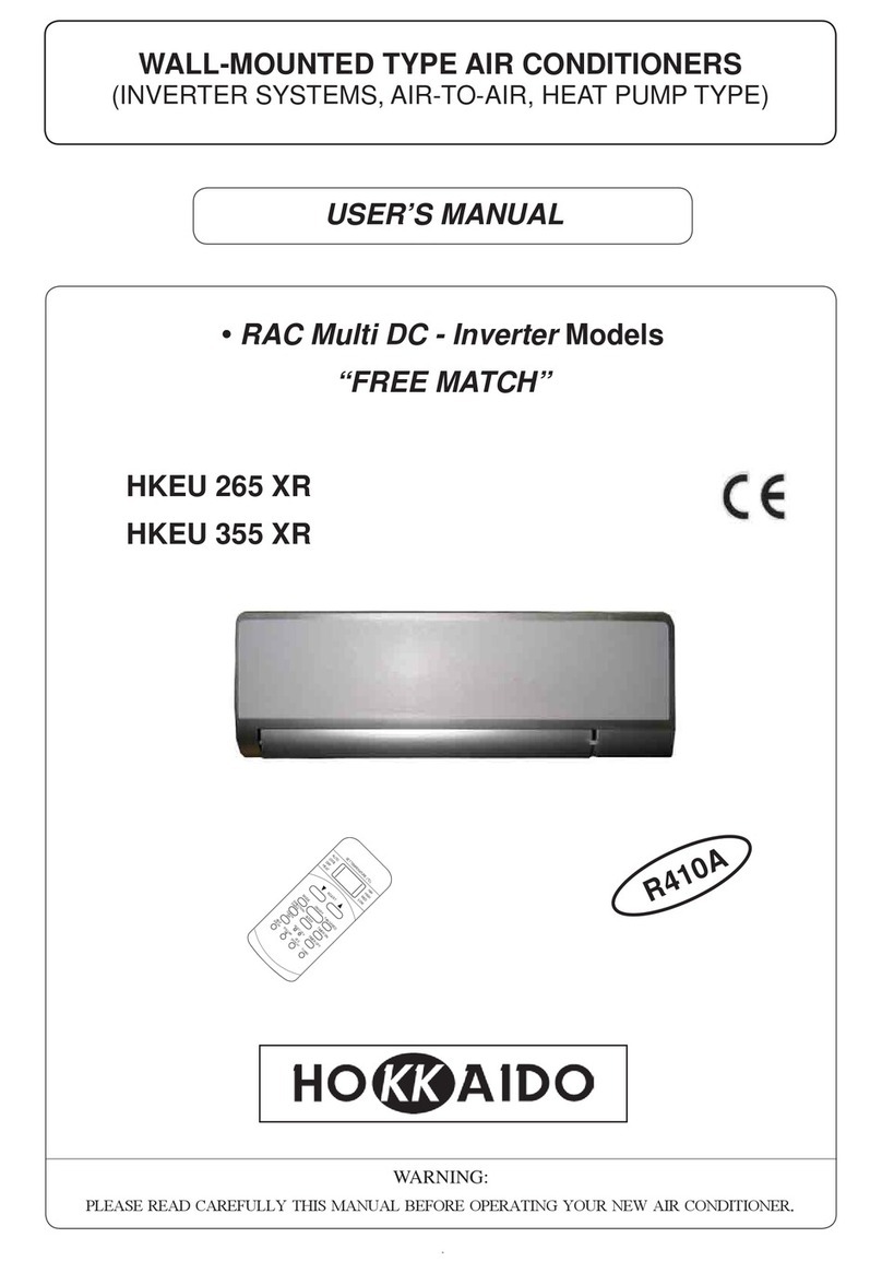 Hokkaido FREE MATCH HKEU 265 XR user manual