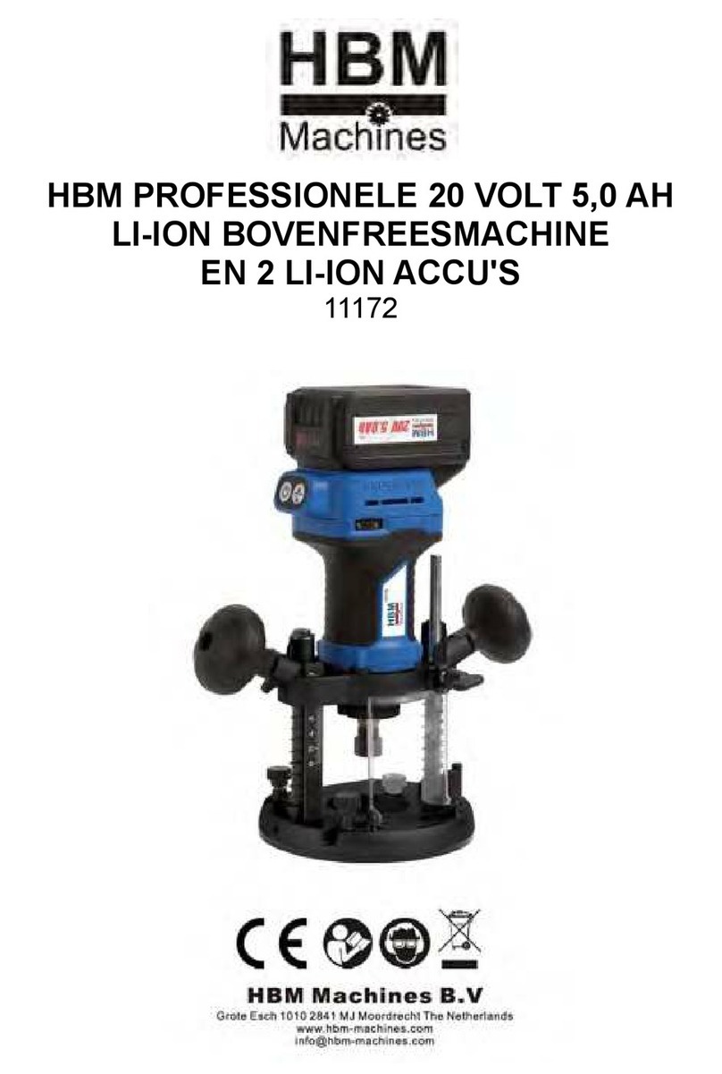 HBM Machines 11172 manual