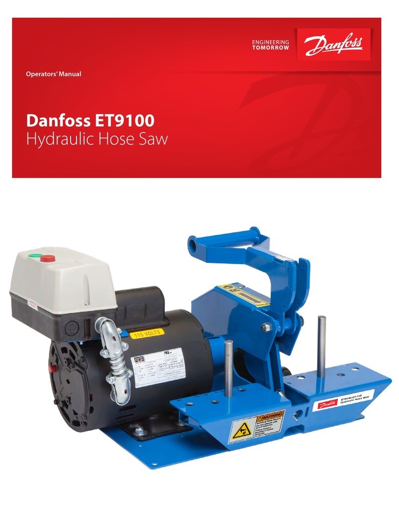 Danfoss ET9100 Operator's manual