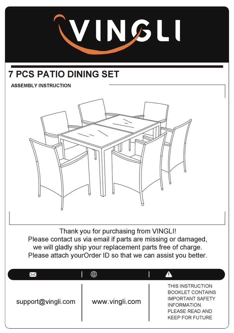 VINGLI PB0PWTW Assembly instruction