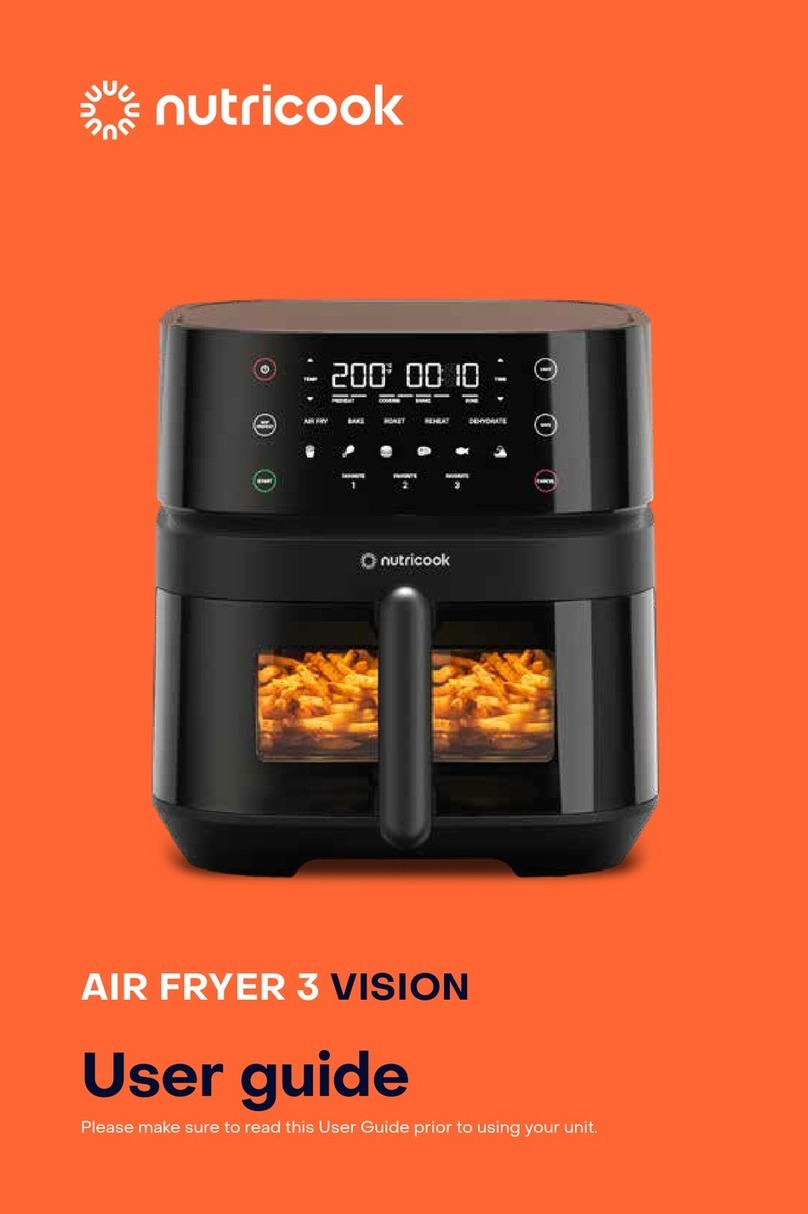 nutricook 3 VISION AF357V User manual