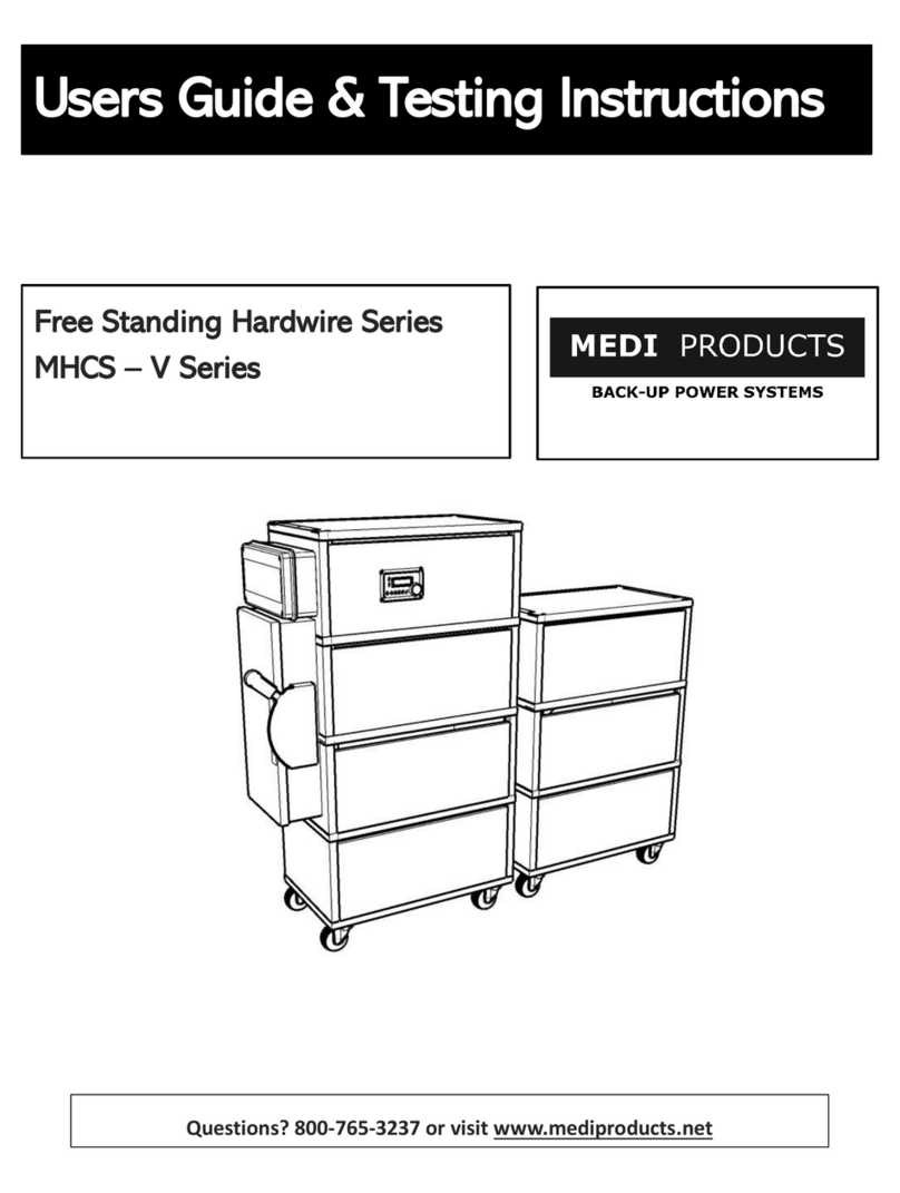 medi MHCS-V Series User manual