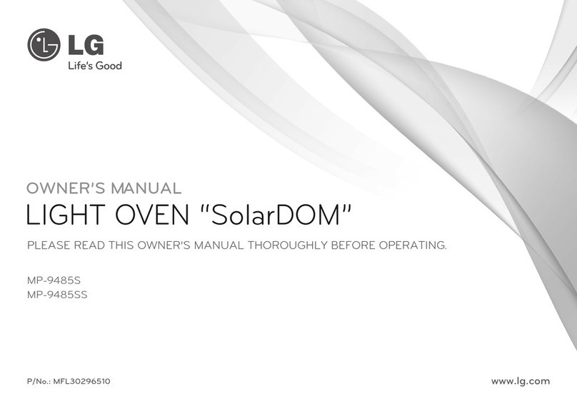 LG SolarDOM MP-9485SS User manual LG SolarDOM MP-9485SS User manual