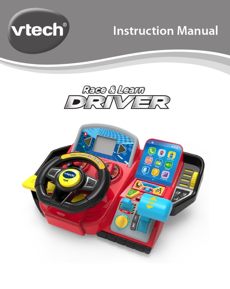 V-tech Race&Learn DRIVER User manual
