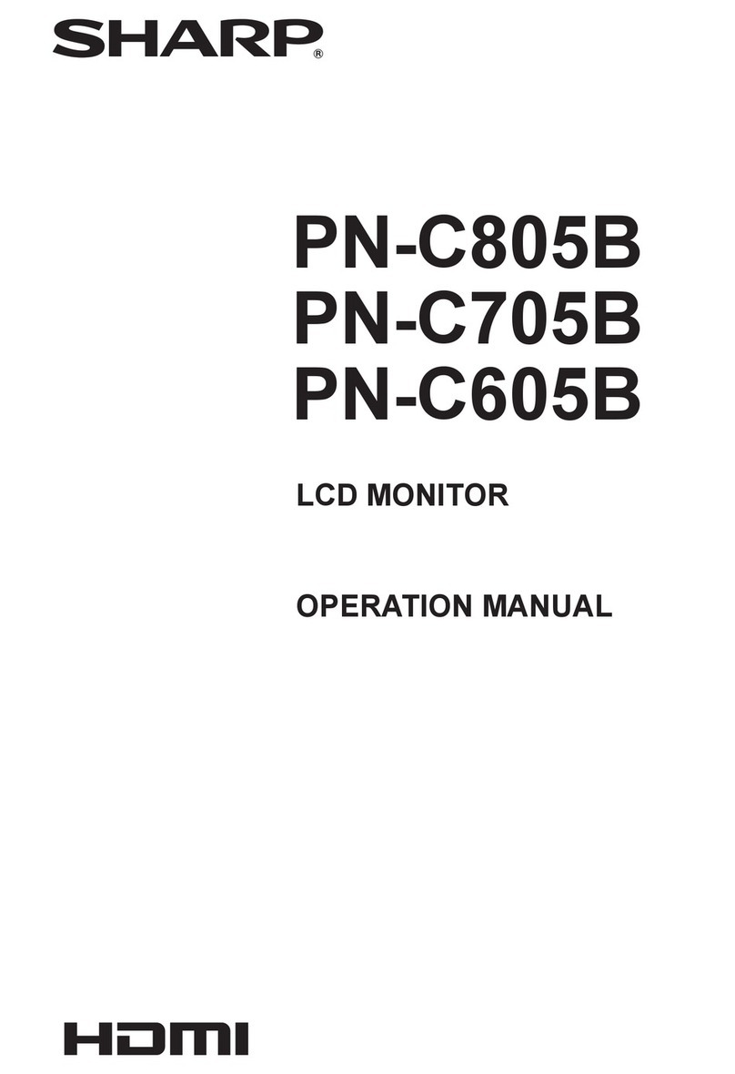 Sharp PN-C605B User manual Sharp PN-C605B User manual