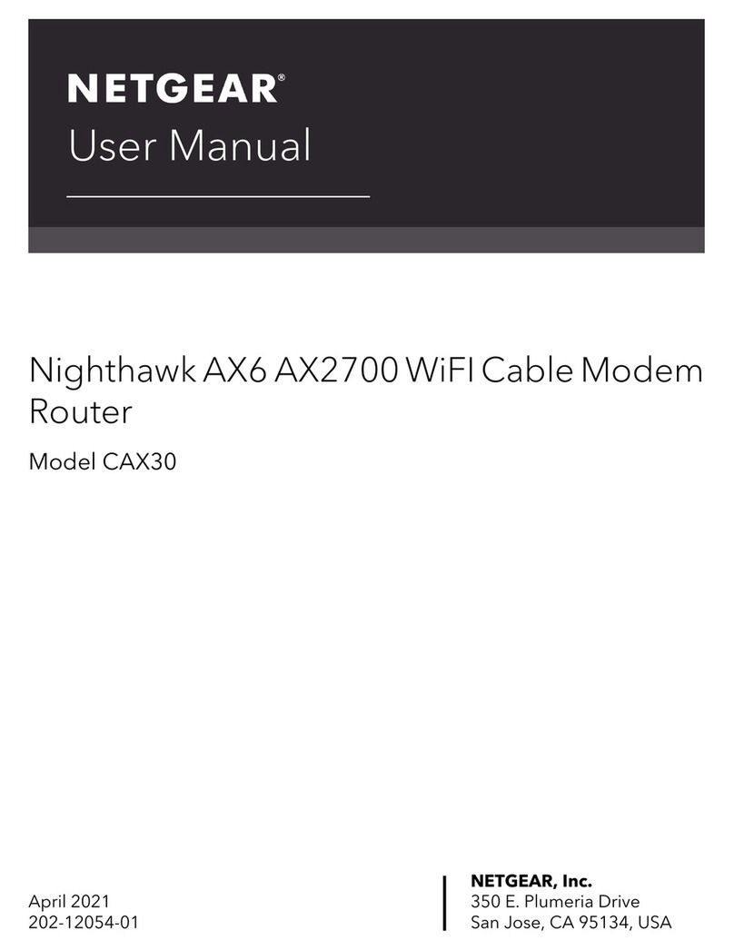 NETGEAR Nighthawk AX6 User manual NETGEAR Nighthawk AX6 User manual